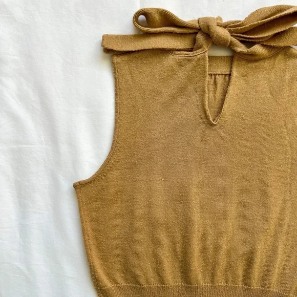 Vintage Y2K Forever 21 Sleeveless High Neck Sweater - Picture 6 of 6